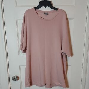 COS Men's Short Sleeve Crewneck T-Shirt Pink XL